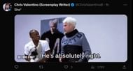A tweet reply to DF's post about Robbie's comments (Image via Twitter)